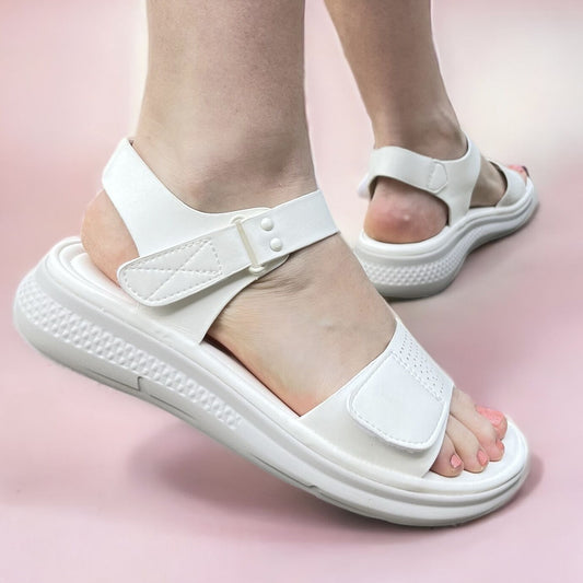 Дамски бели сандали - Bette - White