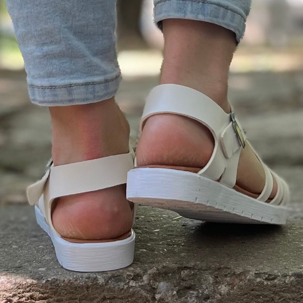 Дамски бели сандали - Dorie  - White