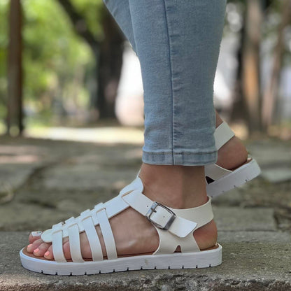 Дамски бели сандали - Dorie  - White