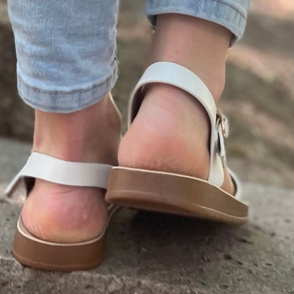 Дамски бели сандали - Jennie - White