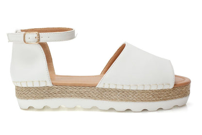 Дамски бели сандали - Prairie - White