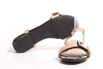 Дамски бежови сандали - Flori - Beige