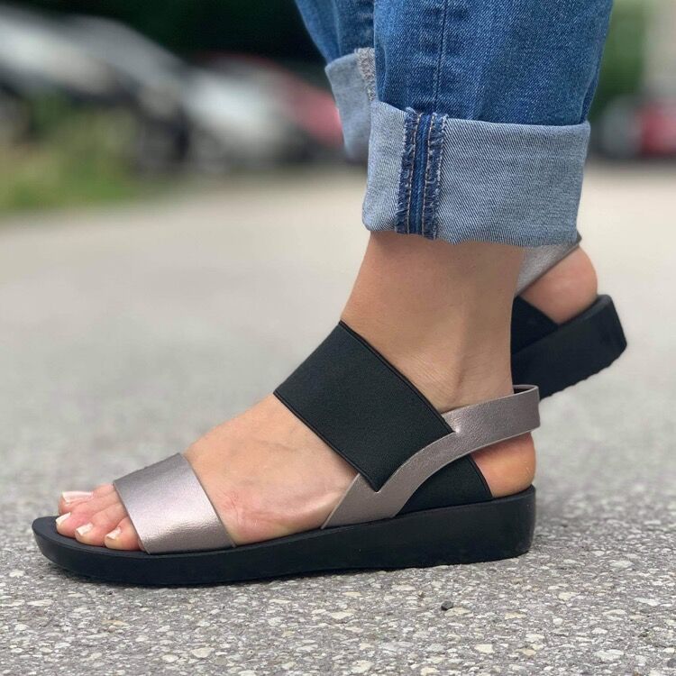 Дамски бронзови сандали - Sophiya - Tarnish