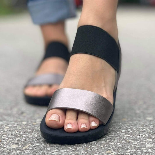 Дамски бронзови сандали - Sophiya - Tarnish