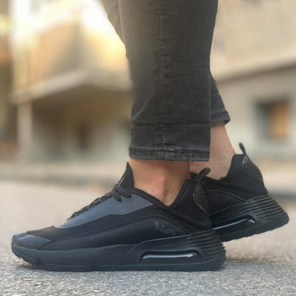 Дамски черни маратонки Alameda Black | Спортни обувки | Размери 36–42