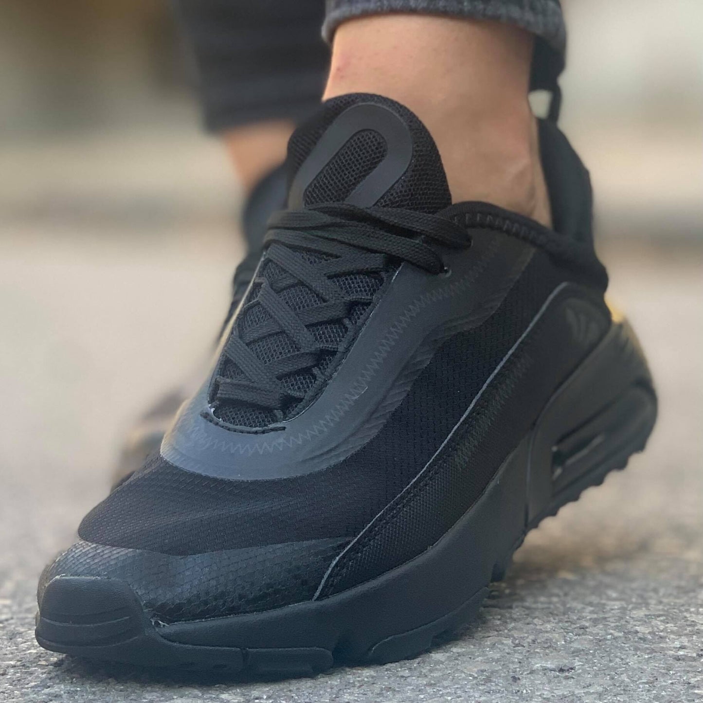 Дамски черни маратонки Alameda Black | Спортни обувки | Размери 36–42