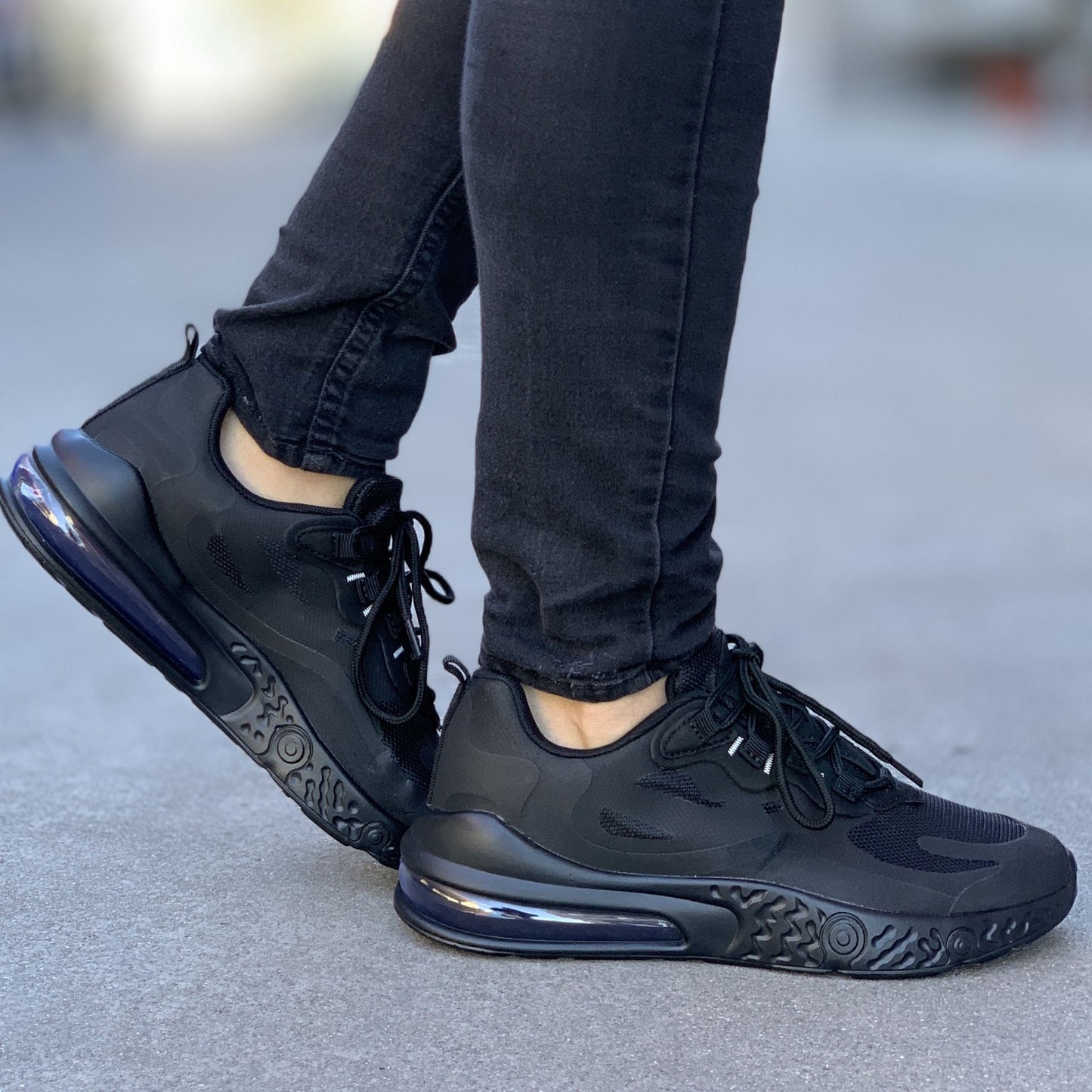 Дамски черни маратонки - Gretchine - All Black