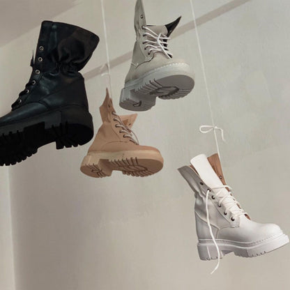 Дамски кафяви боти - Carlynda -  Brown