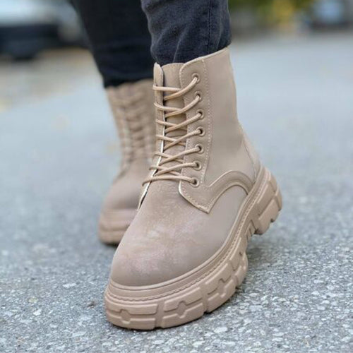 Дамски кафяви боти - Cathrine - Khaki