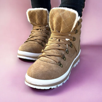 Дамски кафяви боти - Cheryl - Khaki