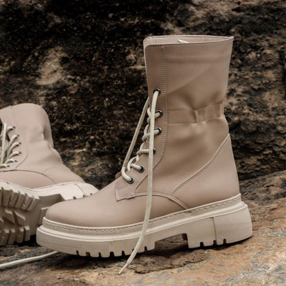 Дамски кафяви боти - Carlynda -  Brown