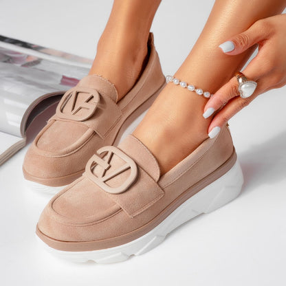 Дамски кафяви еспадрили - Lucy - Brown