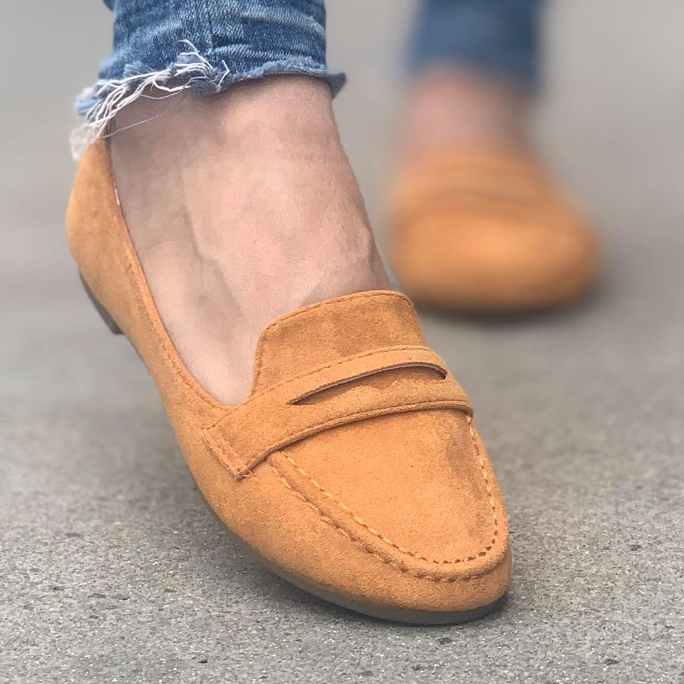 Дамски кафяви еспадрили - Regina - Camel