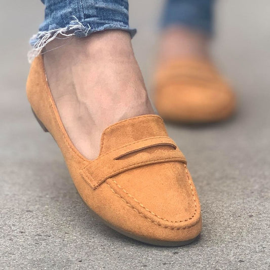 Дамски кафяви еспадрили - Regina - Camel