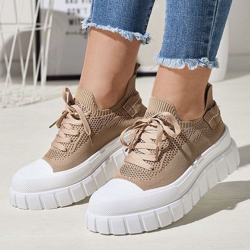 Дамски кафяви кецове - Sierra - Khaki