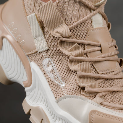 Дамски кафяви маратонки - Arya - Brown