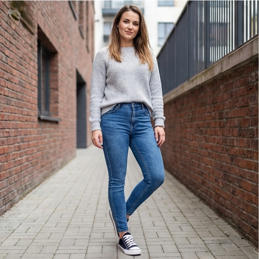 Черни дамски кецове Moore