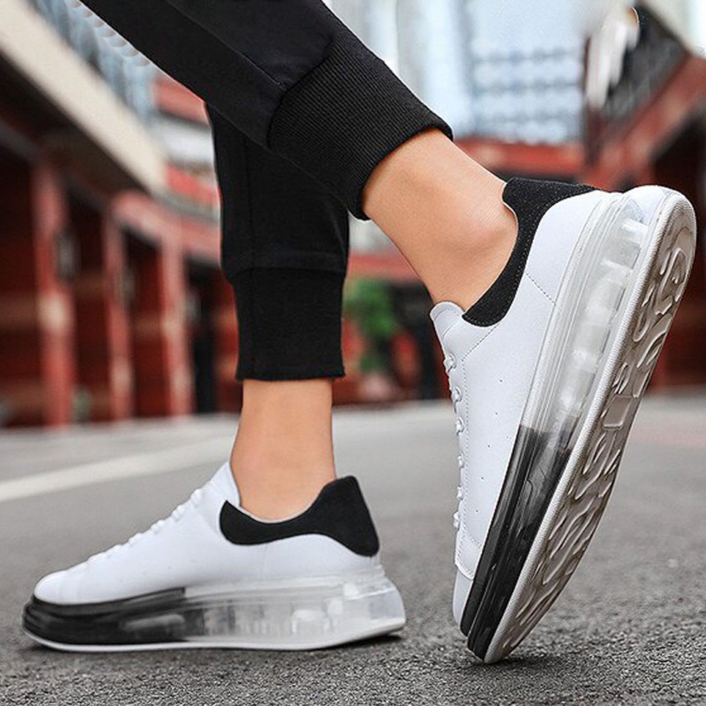 Дамски кецове Alcee- Black/White