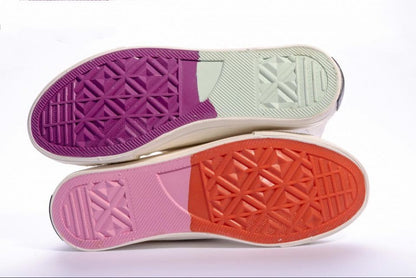 Дамски високи  кецове със сменящи се цветове - Light Change