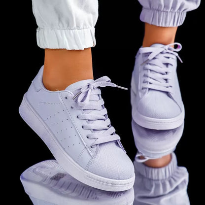 Дамски лилави кецове - Lorraine - Purple
