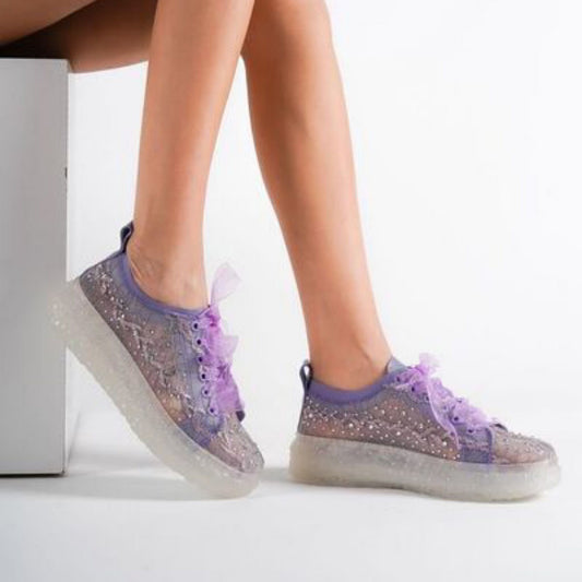 Дамски лилави кецове - Valley - Purple