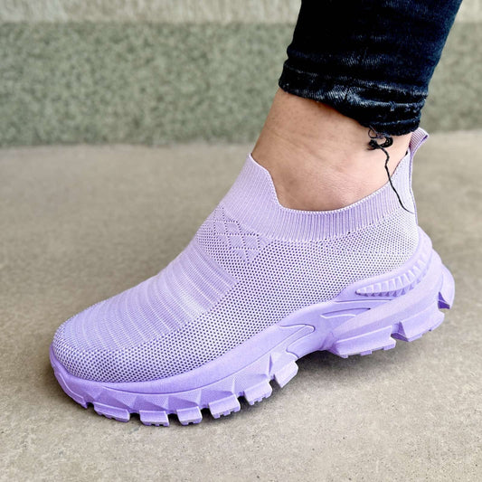 Дамски лилави маратонки - Bella - Purple