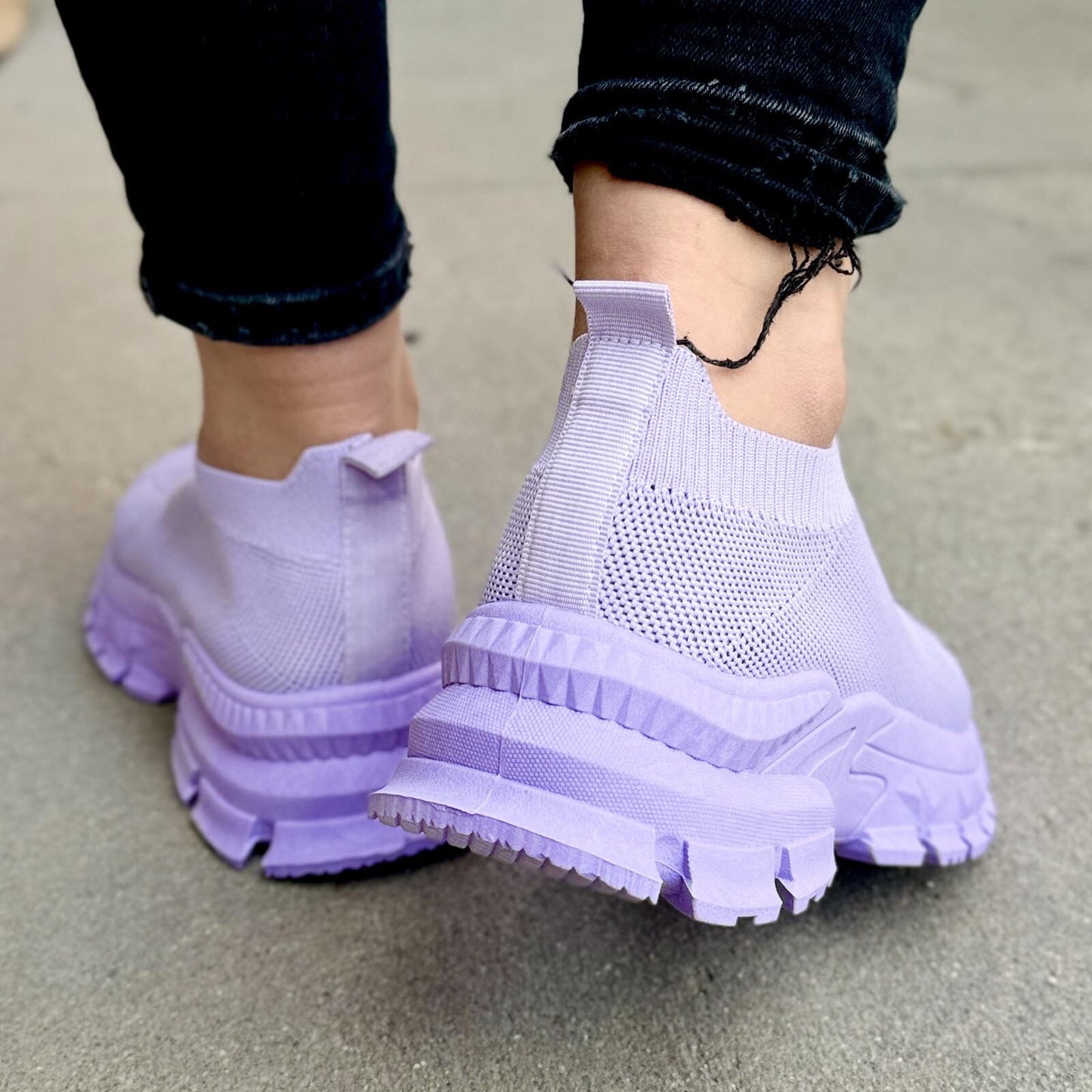 Дамски лилави маратонки - Bella - Purple