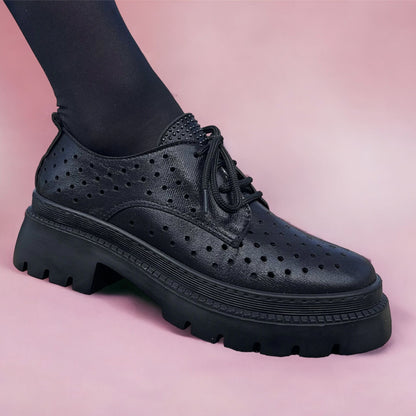 Дамски обувки в черен цвят - Nilsa - Black