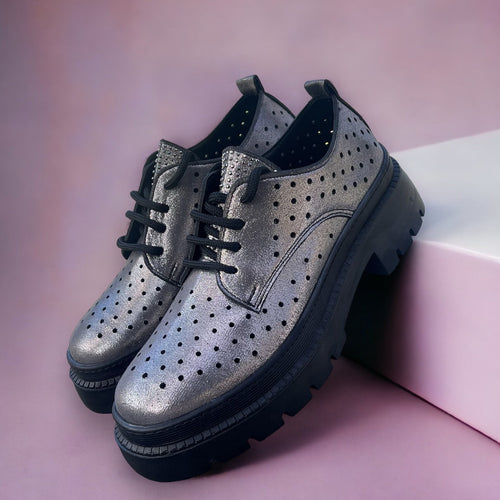 Дамски обувки в графитен цвят - Nilsa - Graphite