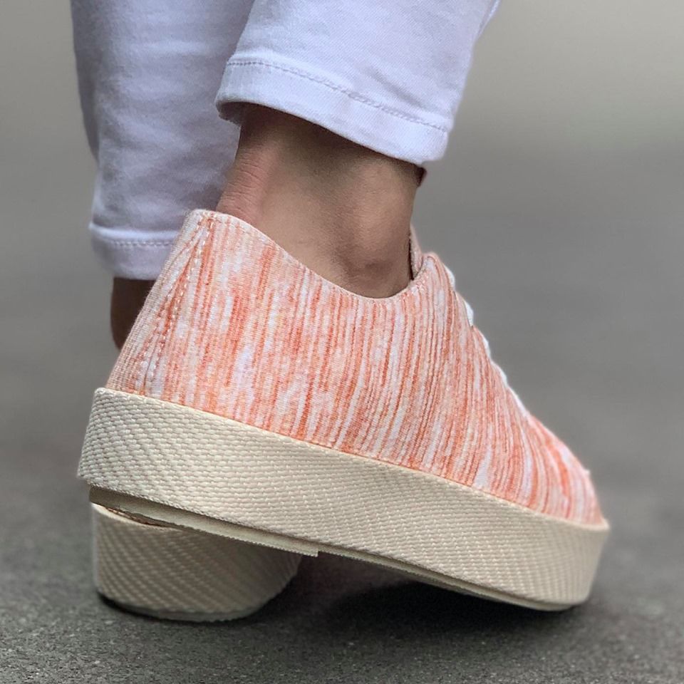 Дамски оранжеви кецове - Raven - Orange