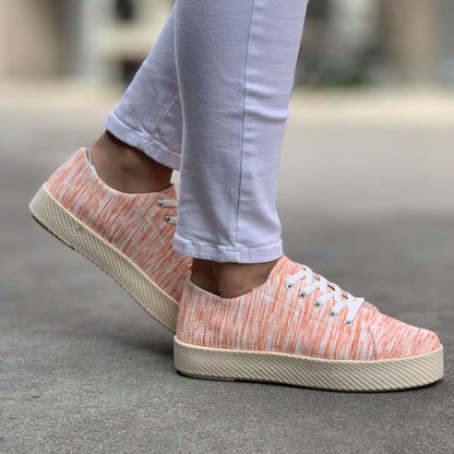 Дамски оранжеви кецове - Raven - Orange