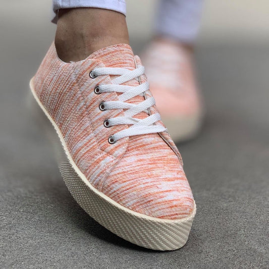 Дамски оранжеви кецове - Raven - Orange