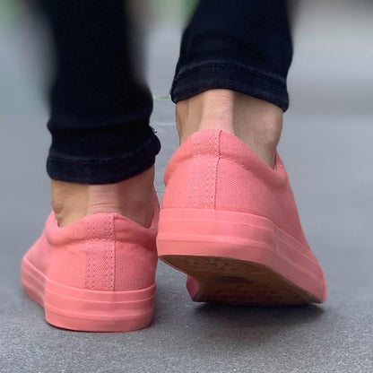 Дамски розови кецове - Nikol - Pink