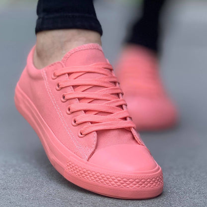 Дамски розови кецове - Nikol - Pink