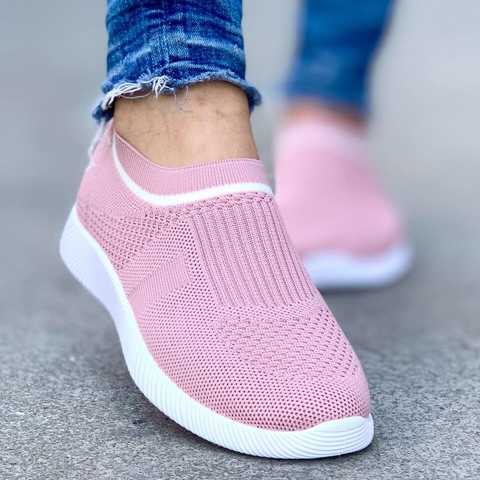 Дамски розови маратонки - Acasia - Pink