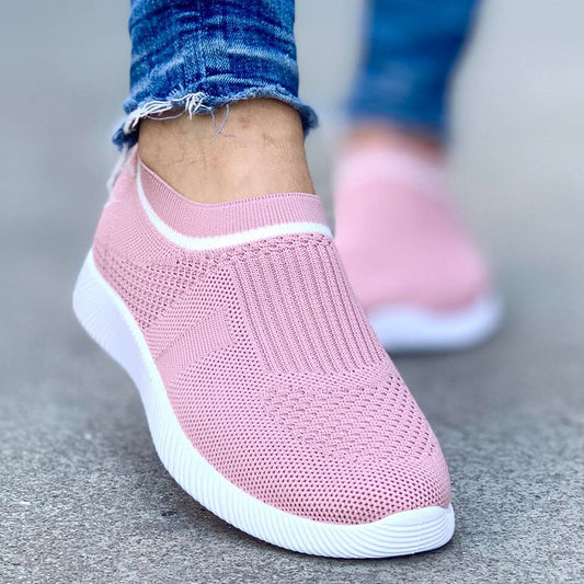 Дамски розови маратонки - Acasia - Pink
