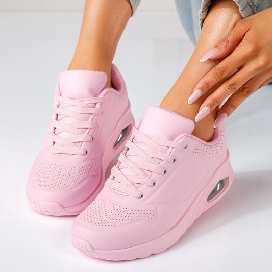 Дамски розови маратонки - Amanda - Pink