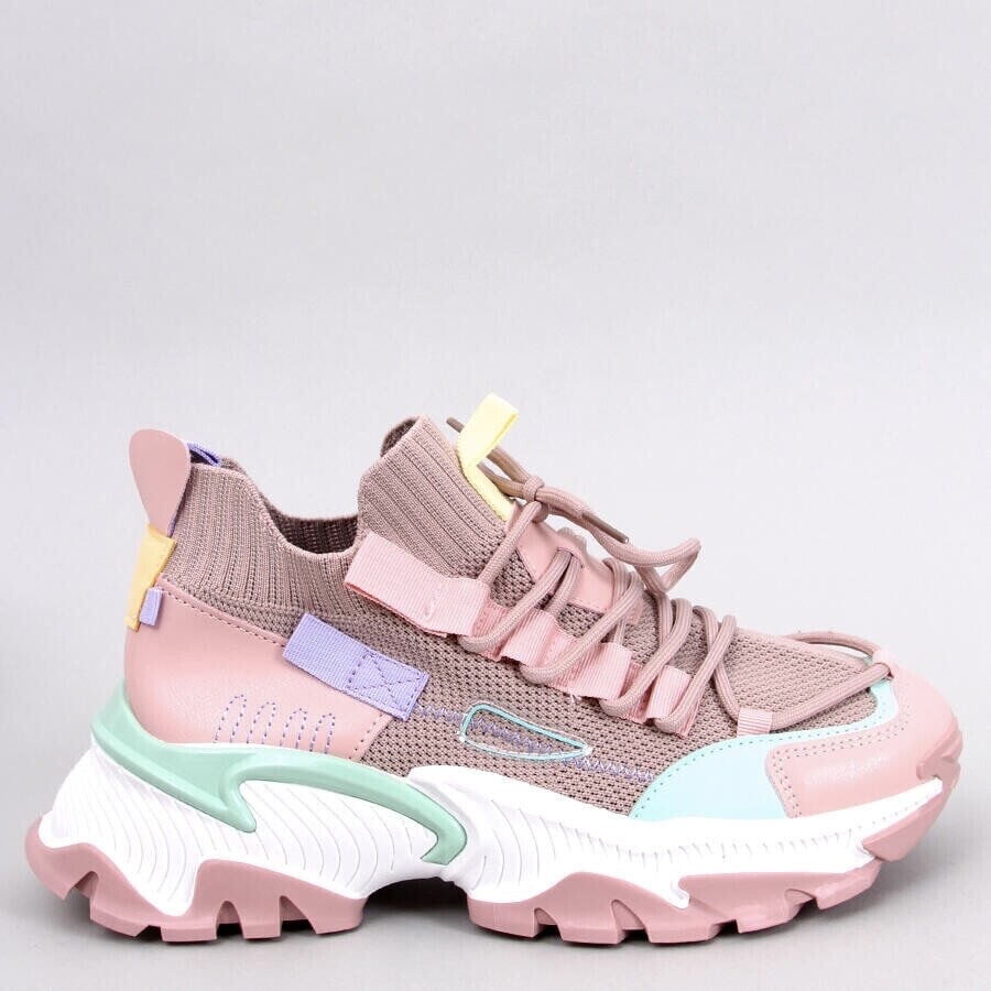 Дамски розови маратонки - Arya - Pink
