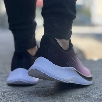 Дамски розови маратонки - Bayle - Pink - Black