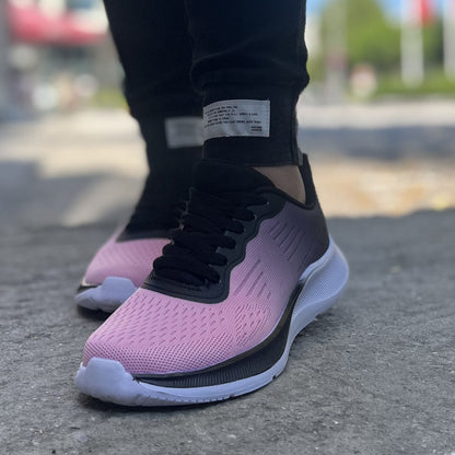 Дамски розови маратонки - Bayle - Pink - Black