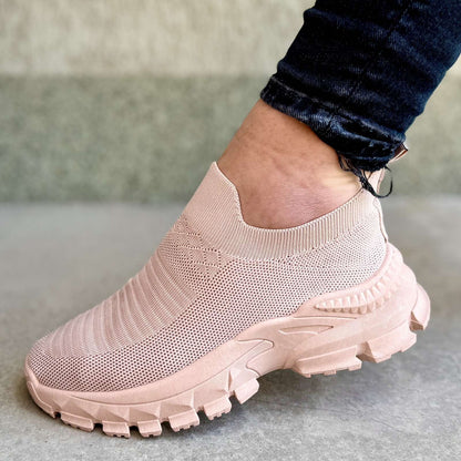 Дамски розови маратонки - Bella - Pink