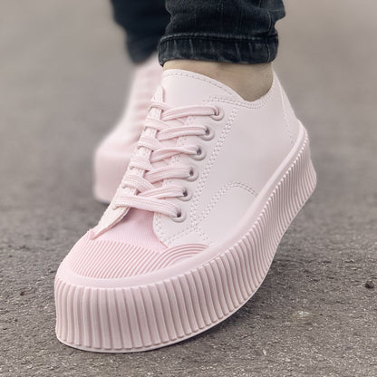 Дамски розови маратонки - Creola - Pink