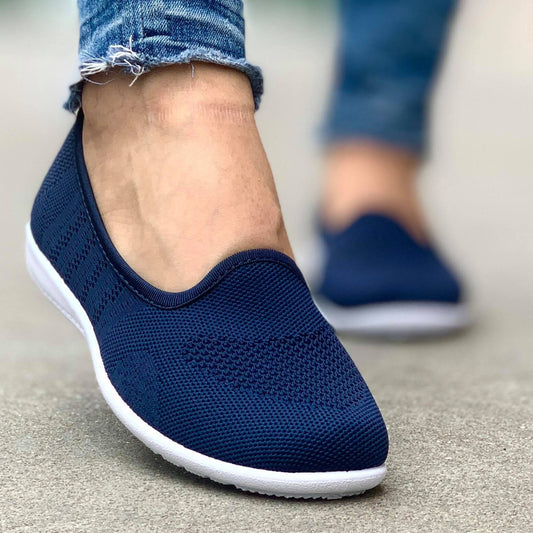 Дамски сини еспадрили - Clara - Blue