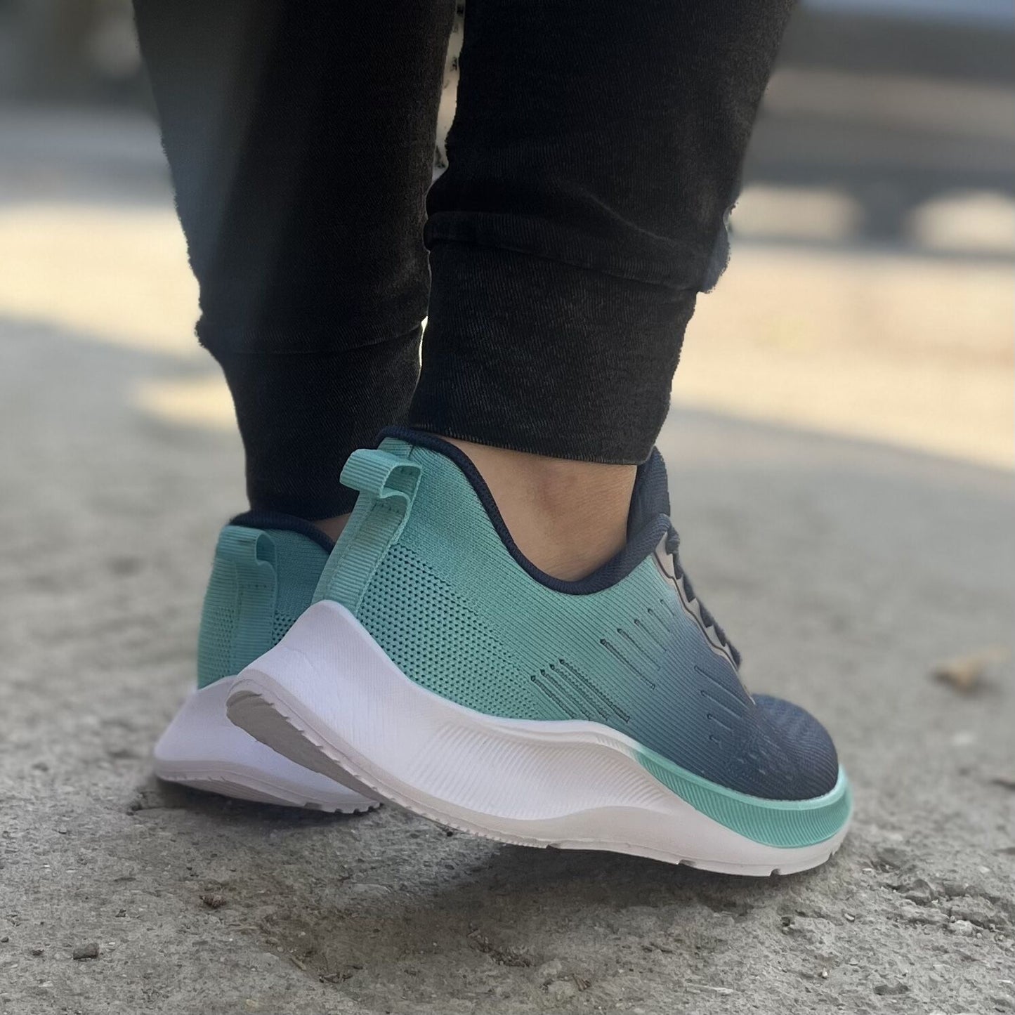 Дамски сини маратонки Bayle Navy | Дишащ плат | Размери 36–40