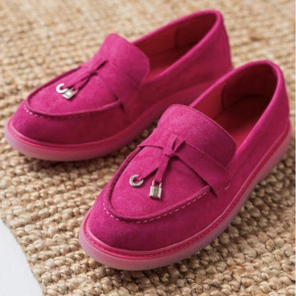 Дамски цикламени еспадрили - Ciera - Funxia