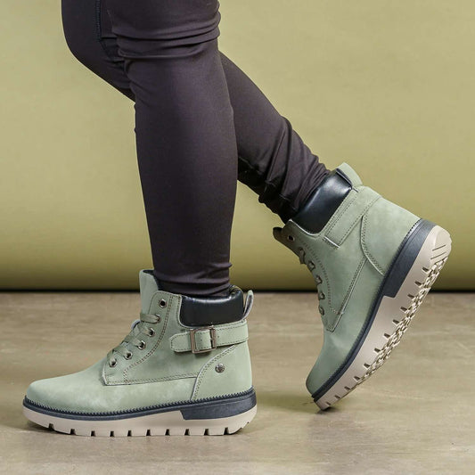 Дамски зелени боти - Heather - Green