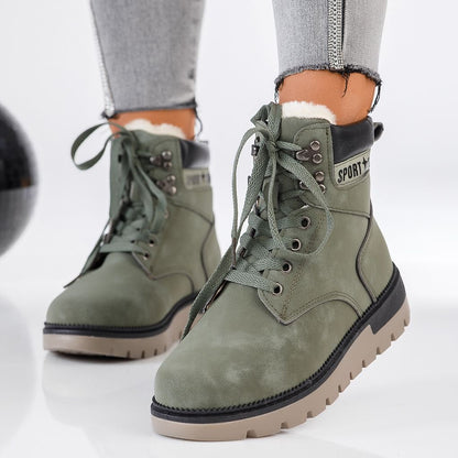 Дамски зелени боти - Heather - Green