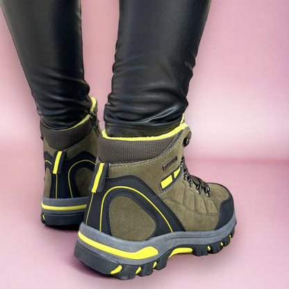 Дамски зелени боти - Layla - Green