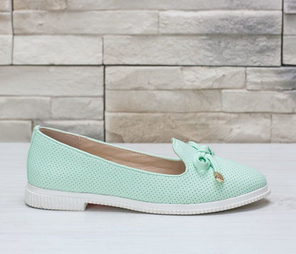 Дамски зелени еспадрили - Roxie - Green