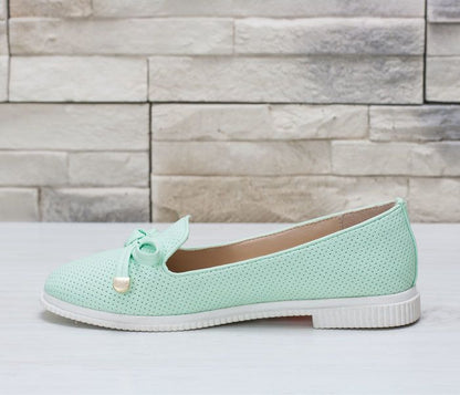 Дамски зелени еспадрили - Roxie - Green